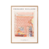 Intérieur aux tentures roses I