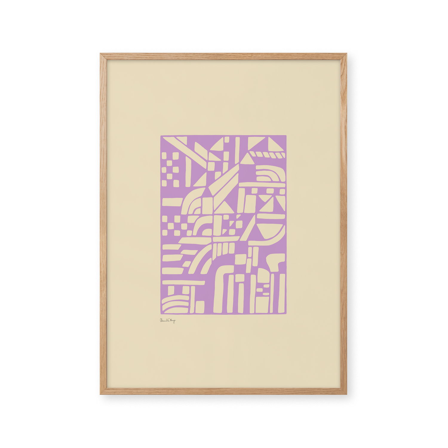 Papercut 08 - Wisteria