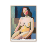 Seated female model, 1940