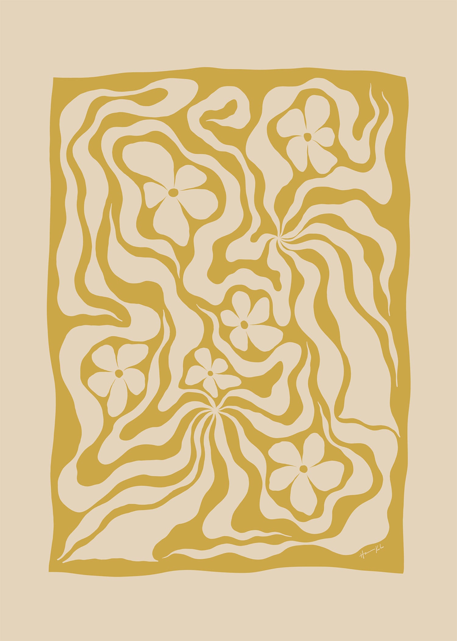 Golden stems