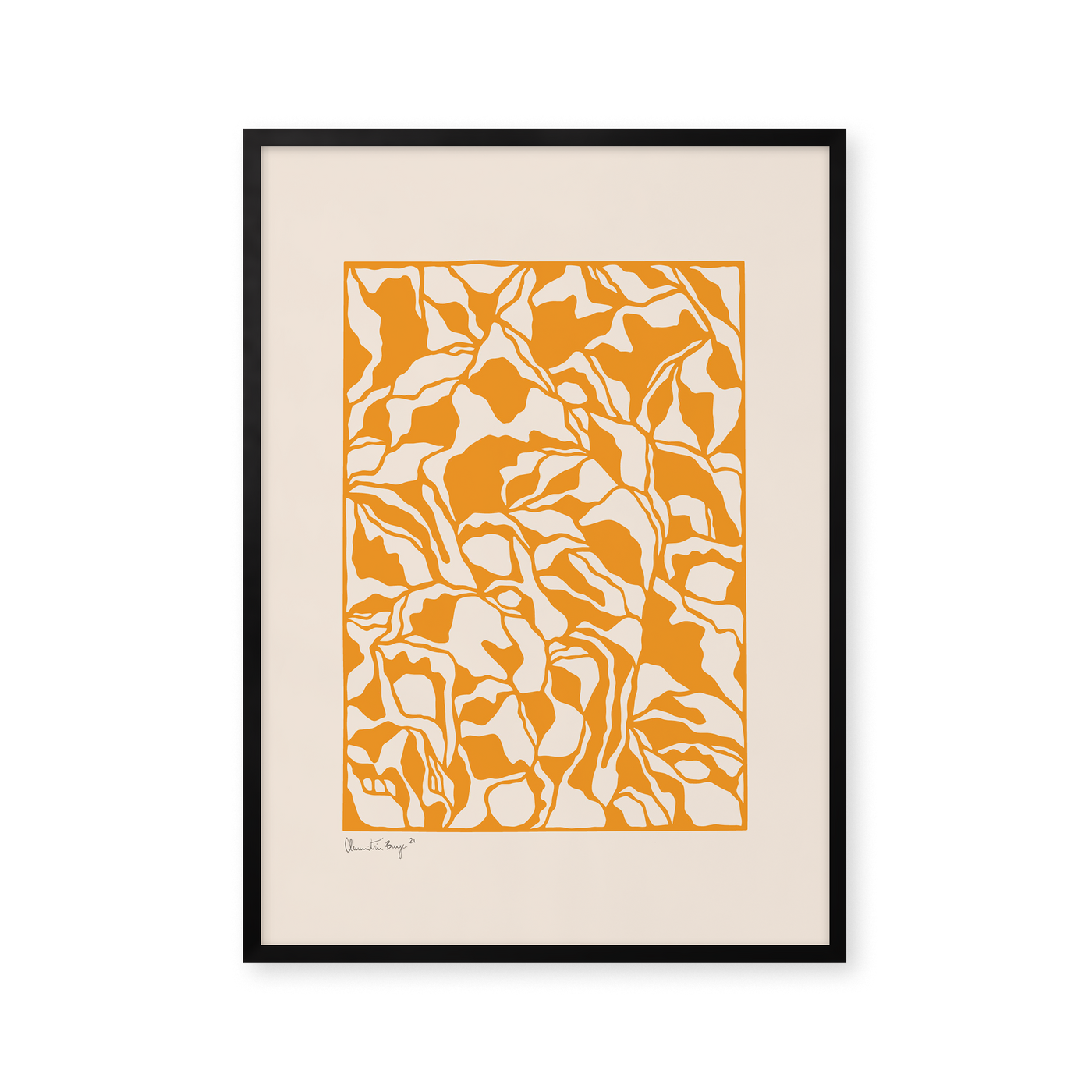 Papercut 03 - Orange