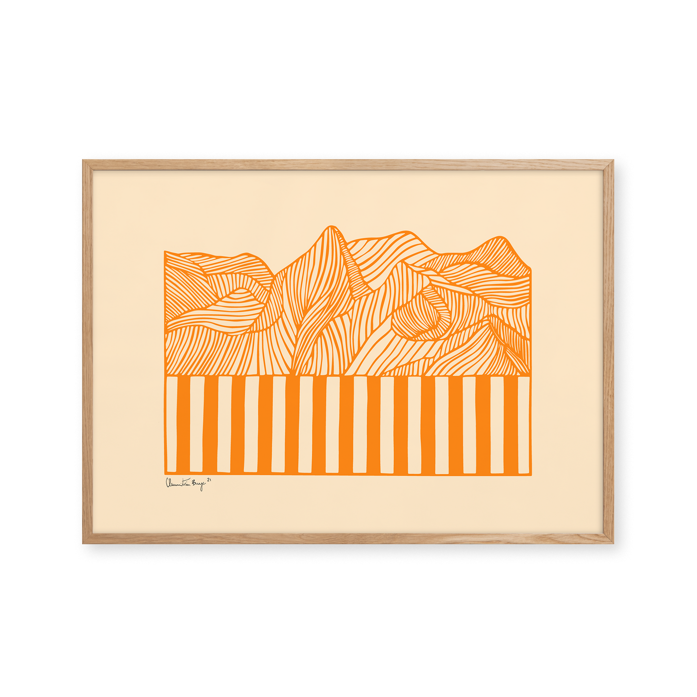 Papercut 04 - Orange