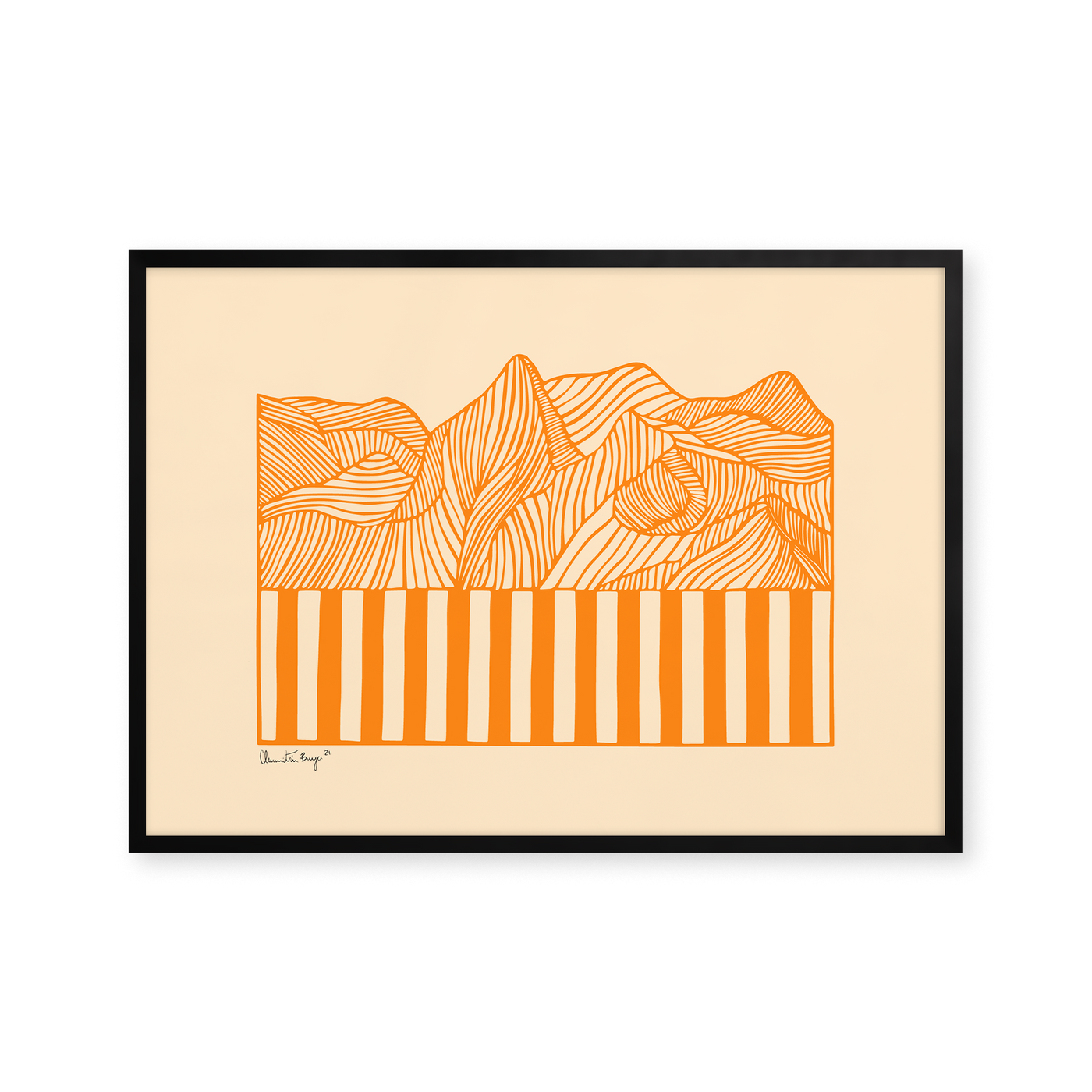 Papercut 04 - Orange