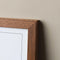 Dark oak frame